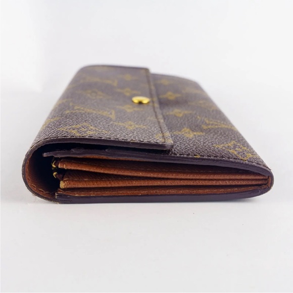 Louis Vuitton LV Long Wallet Monogram 7.4x4.2in Portefeuil Sarah With Box #A1037 - Picture 11 of 16